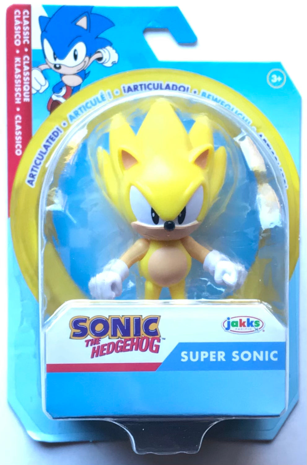 Jakks Sonic 2.5 Inch Wave 15 Classic Super Sonic Figure – Cam-Arts