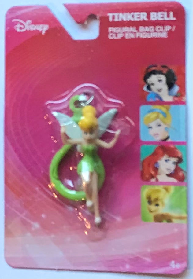 Tinker Bell Figural Bag Clip 