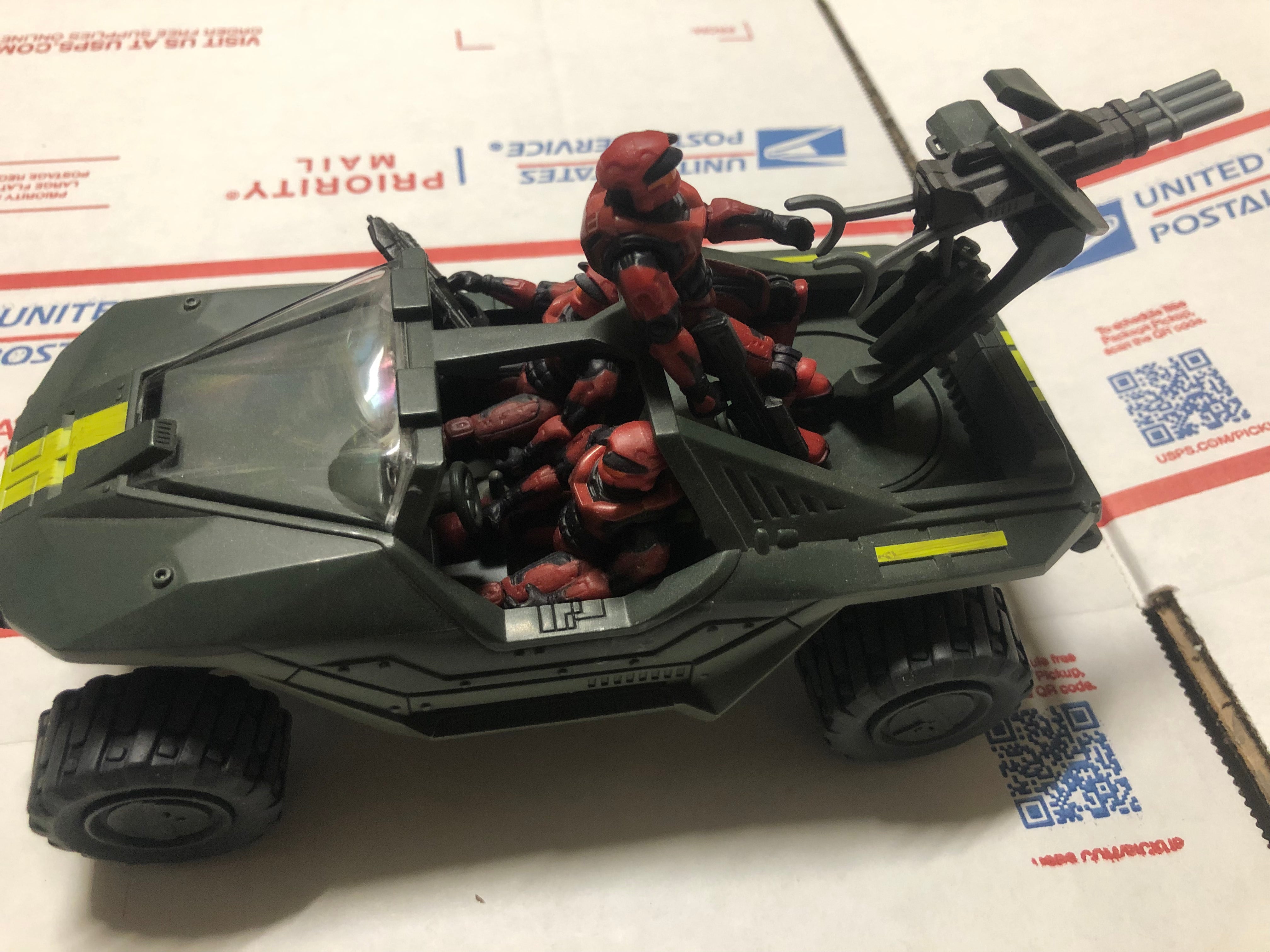 Warthog Halo 2 Series 1 action figure vehicle Joyride