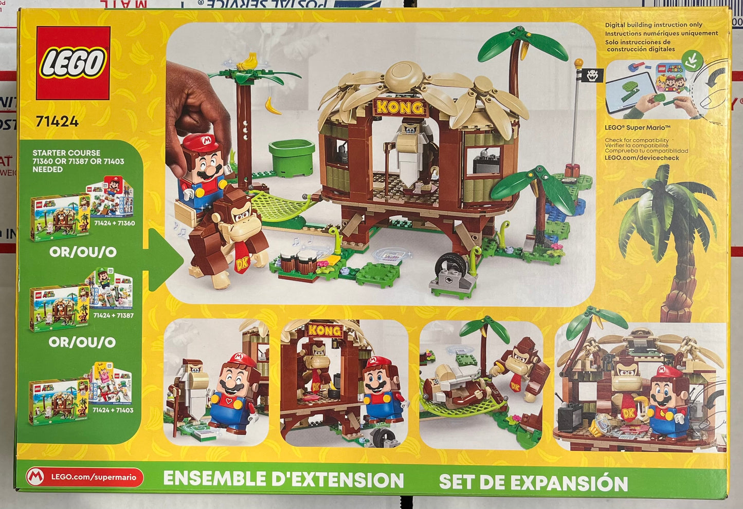 LEGO Super Mario Donkey Kong's Tree House Set #71424