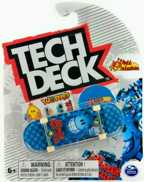 Tech Deck World Industries Checkered Wet Willy Board by Spin Masters (Used)