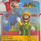 Jakks Pacific Super Mario 4" Inch Builder Luigi Action Figure