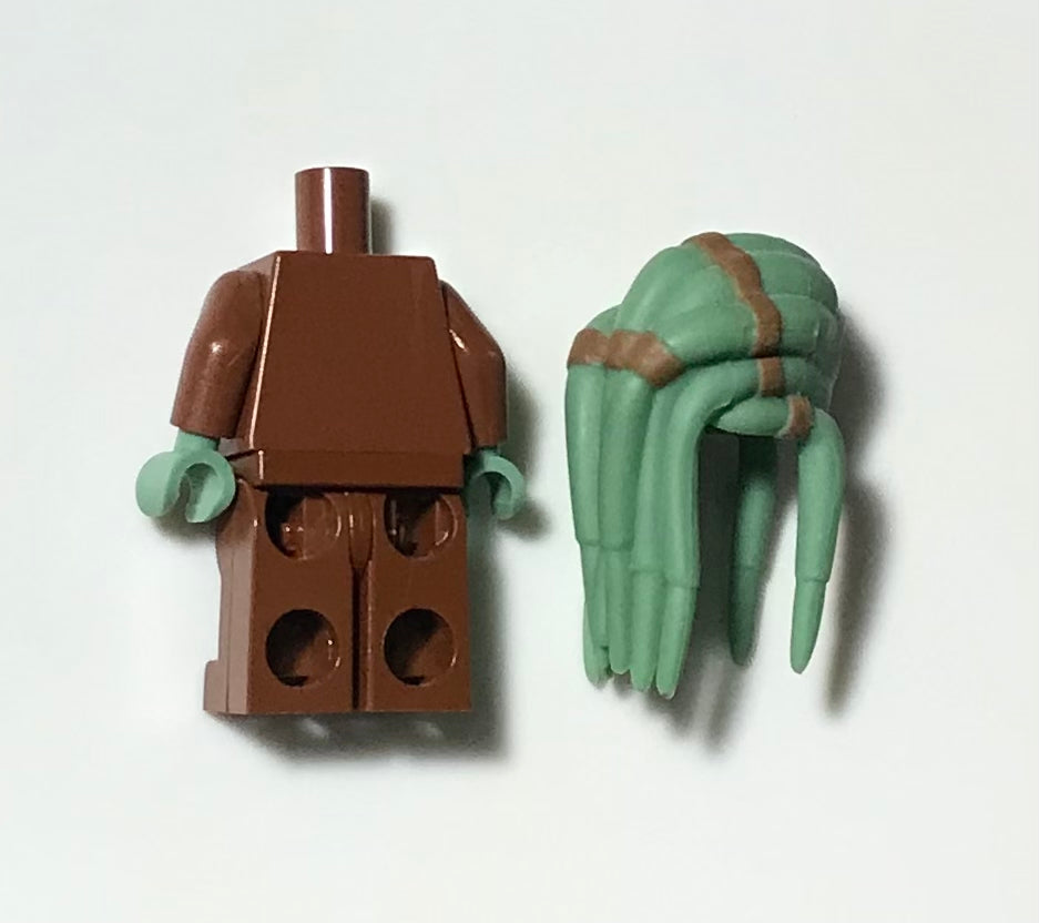 LEGO Star Wars Kit Fisto Minifigure from Set 8088 Used