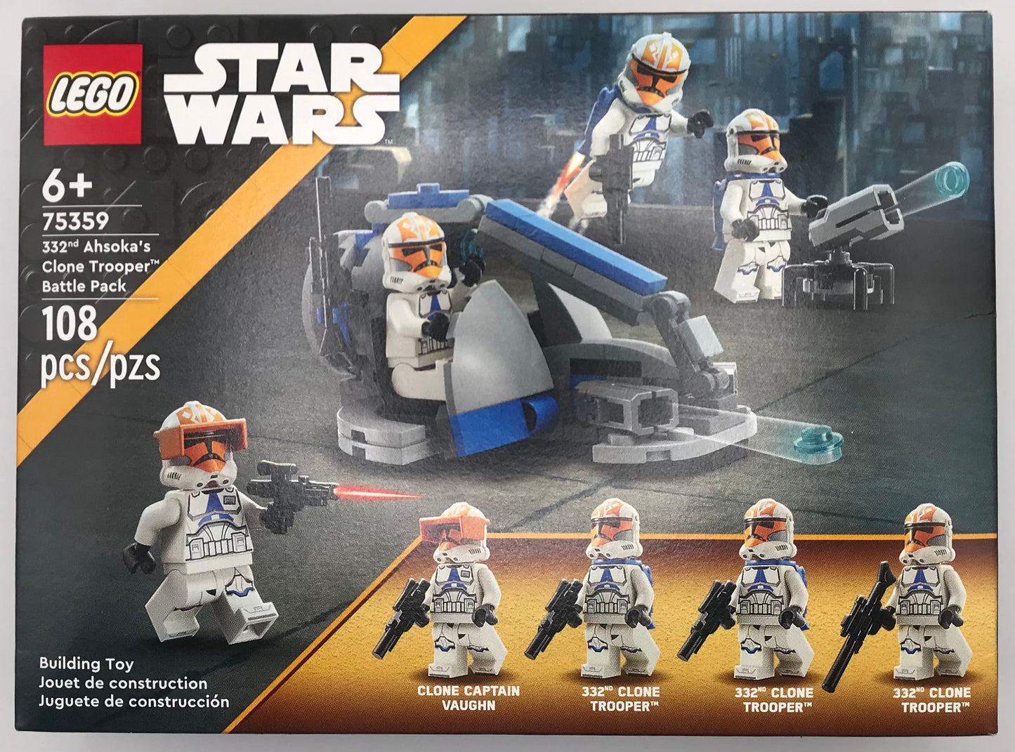 LEGO Star Wars 332nd Ahsoka's Clone Trooper Battle Pack - 75359