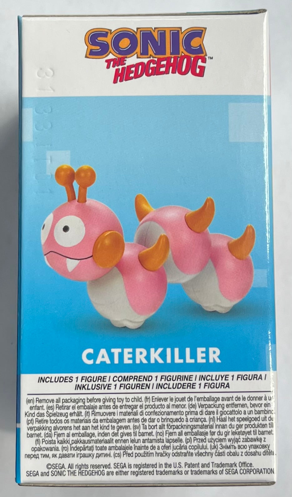 Jakks Sonic 2.5" Inch Boxed Caterkiller Figure