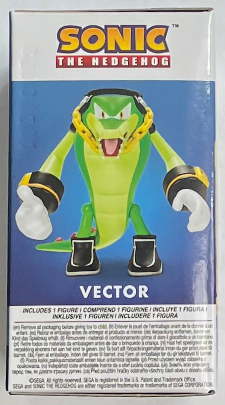 Jakks Sonic 2.5" Inch Boxed Vector Figure