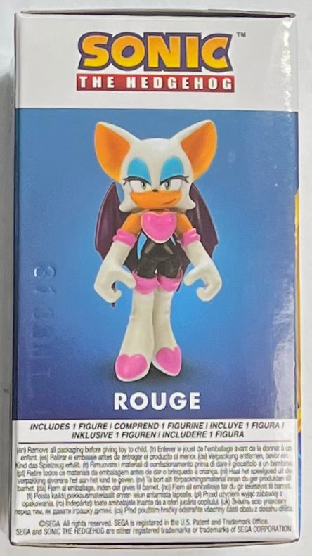 Jakks Sonic 2.5" Inch Boxed Rouge Figure