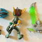 Armored Ratchet and Clank DC Action Figure Set (Used) (Damaged)