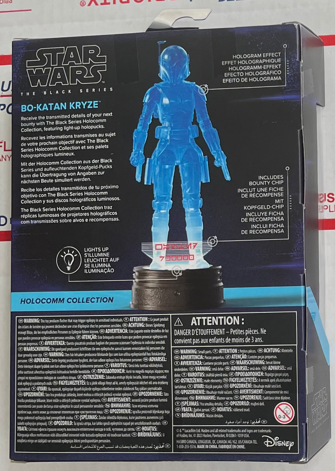 Star Wars The Black Series Bo-Katan Kryze Holocomm Collection 6-Inch Action Figure