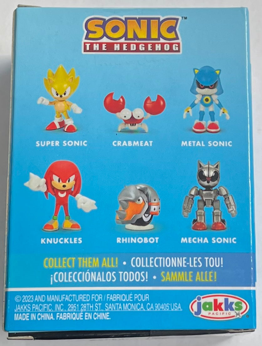 Jakks Sonic 2.5" Inch Boxed Classic Knuckles Figure