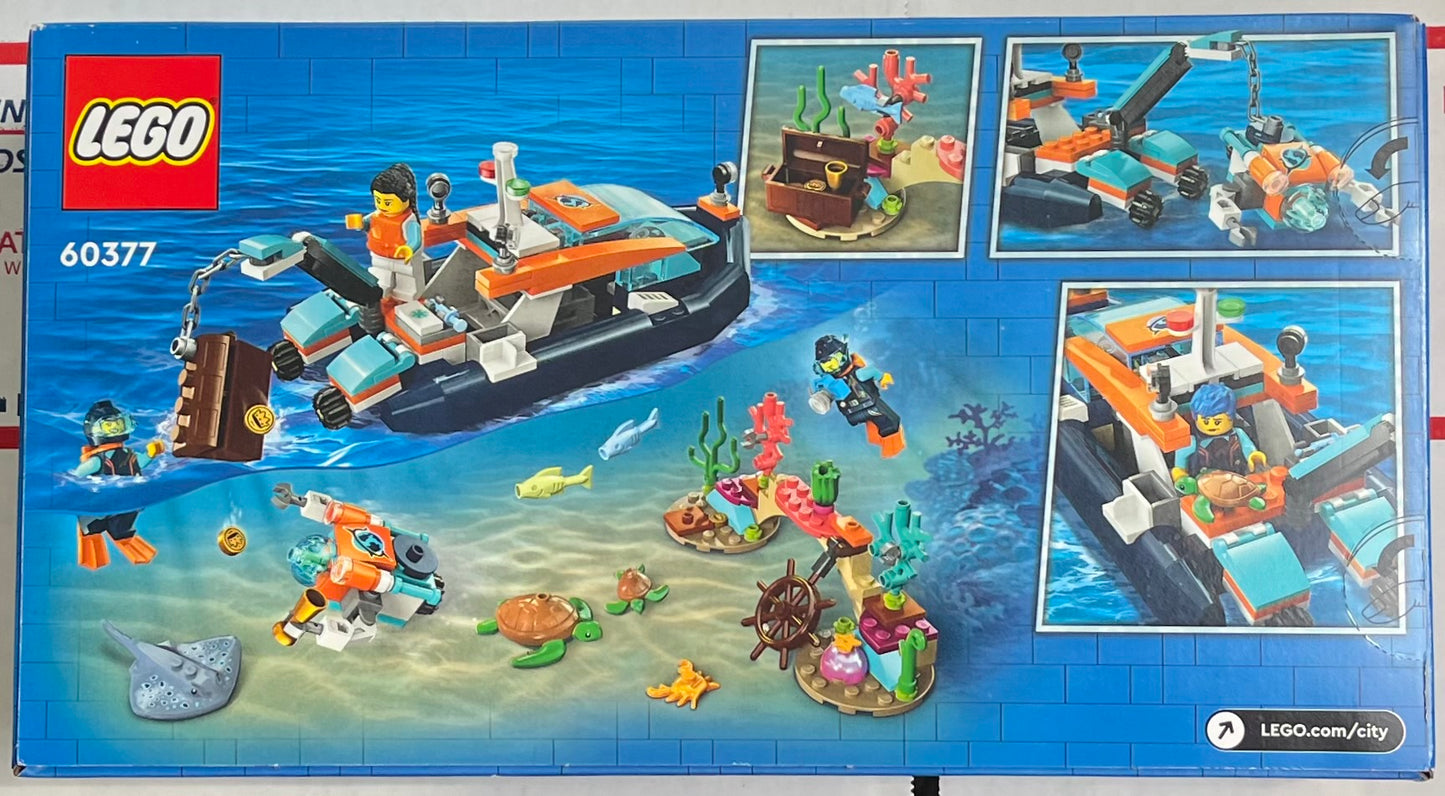 LEGO City Explorer Diving Boat Set #60377