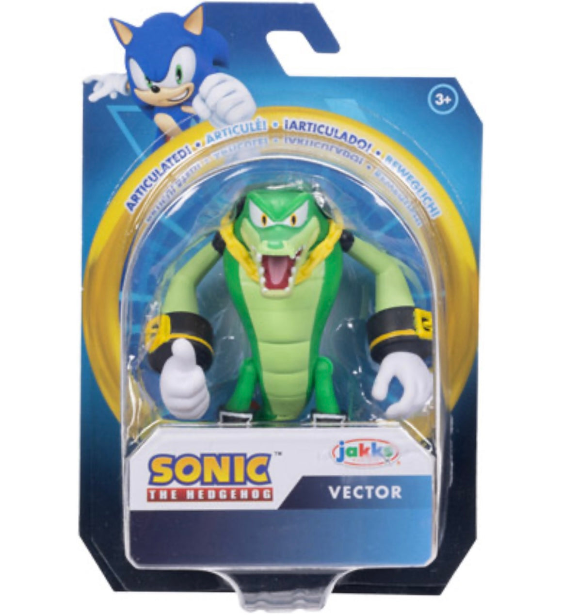 Jakks Sonic 2.5" Inch Vector Action Figure