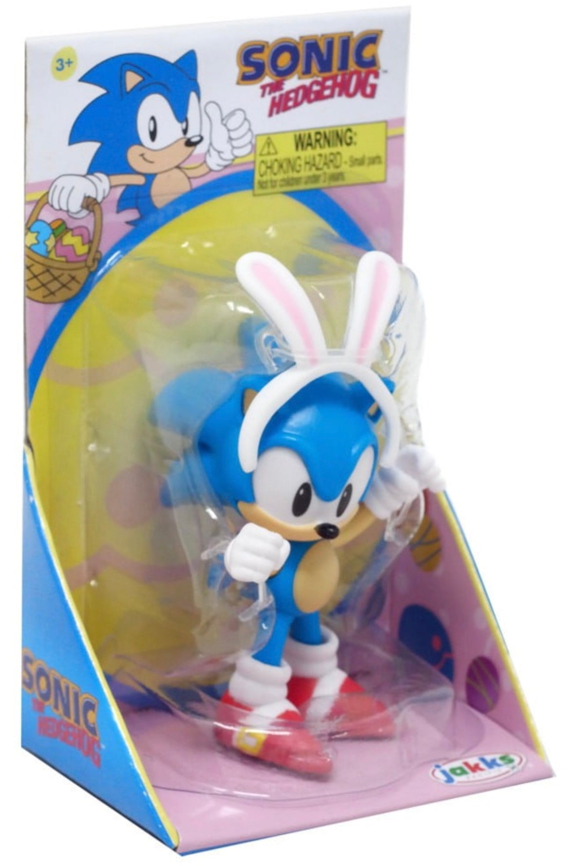 Jakks Sonic 2.5" Inch Classic Sonic Articulated Easter Figure Checklane