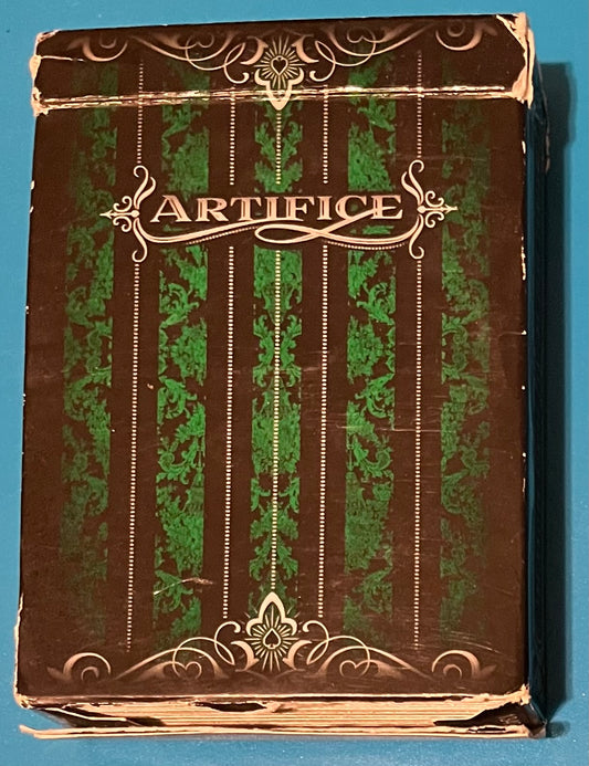 Ellusionist Green Artifice Playing Cards (Used)