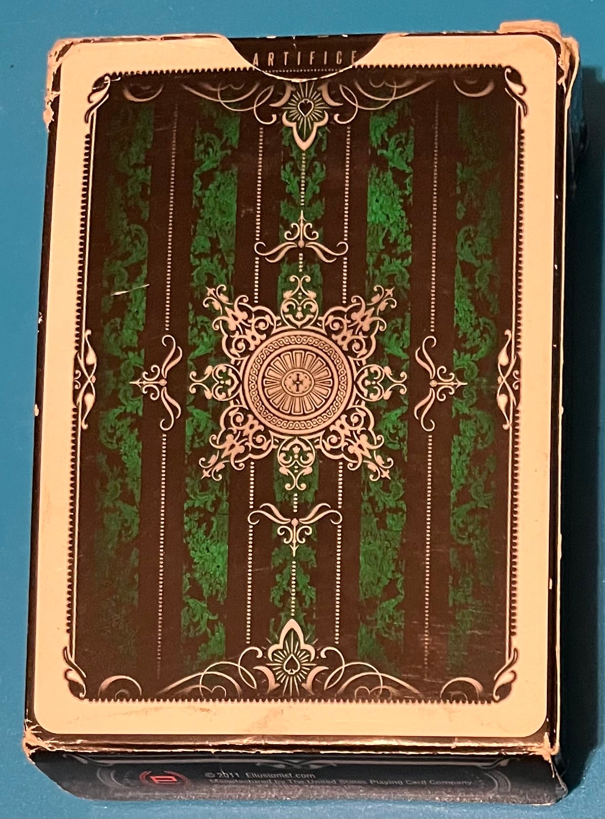 Ellusionist Green Artifice Playing Cards (Used)