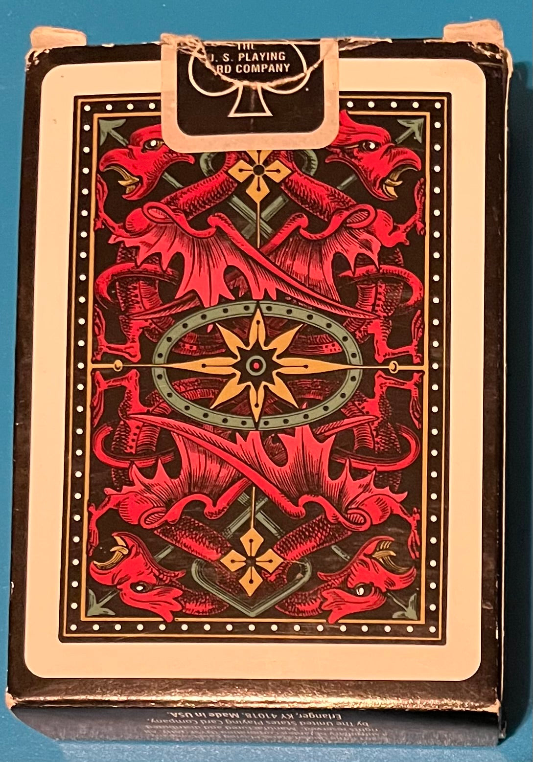 Bicycle Dragon Back Playing Cards (Used)