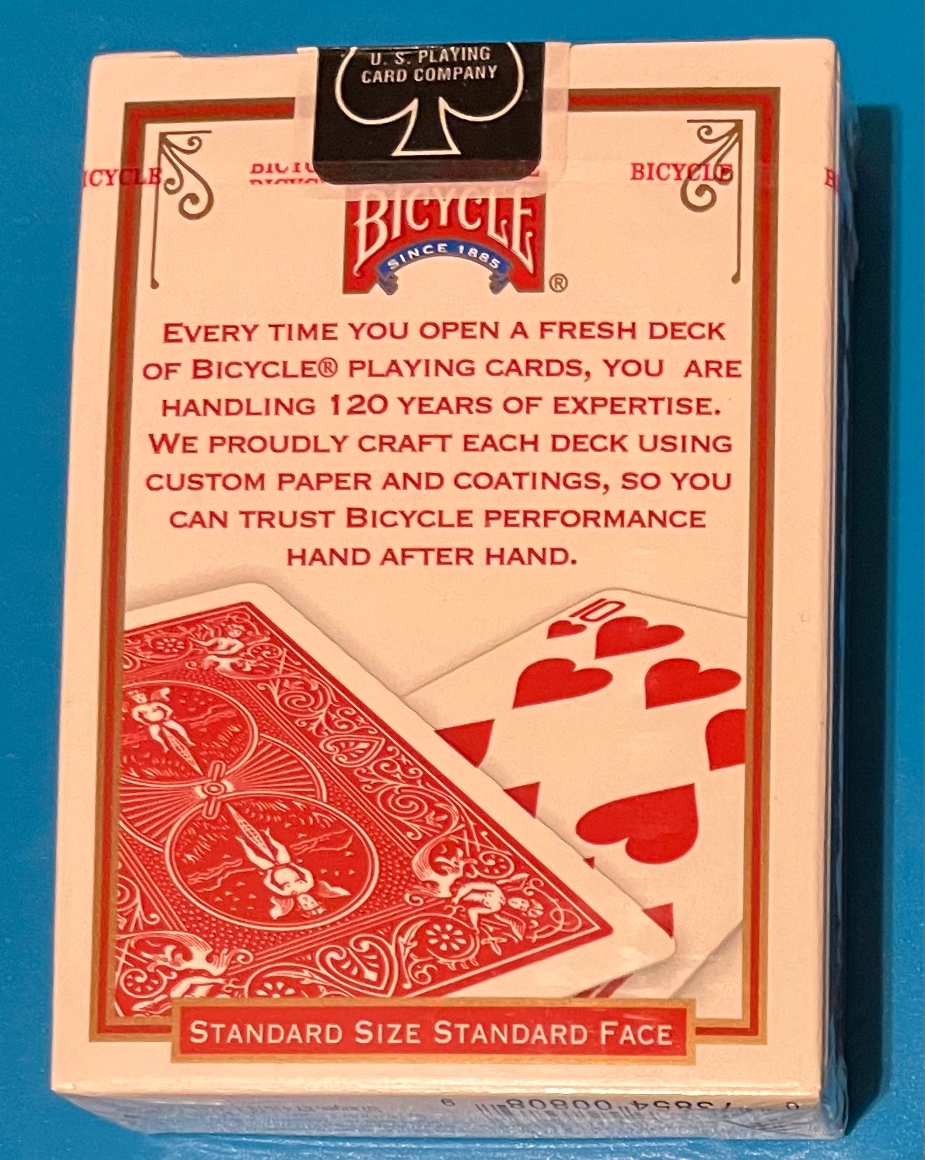 Red Bicycle Playing Cards