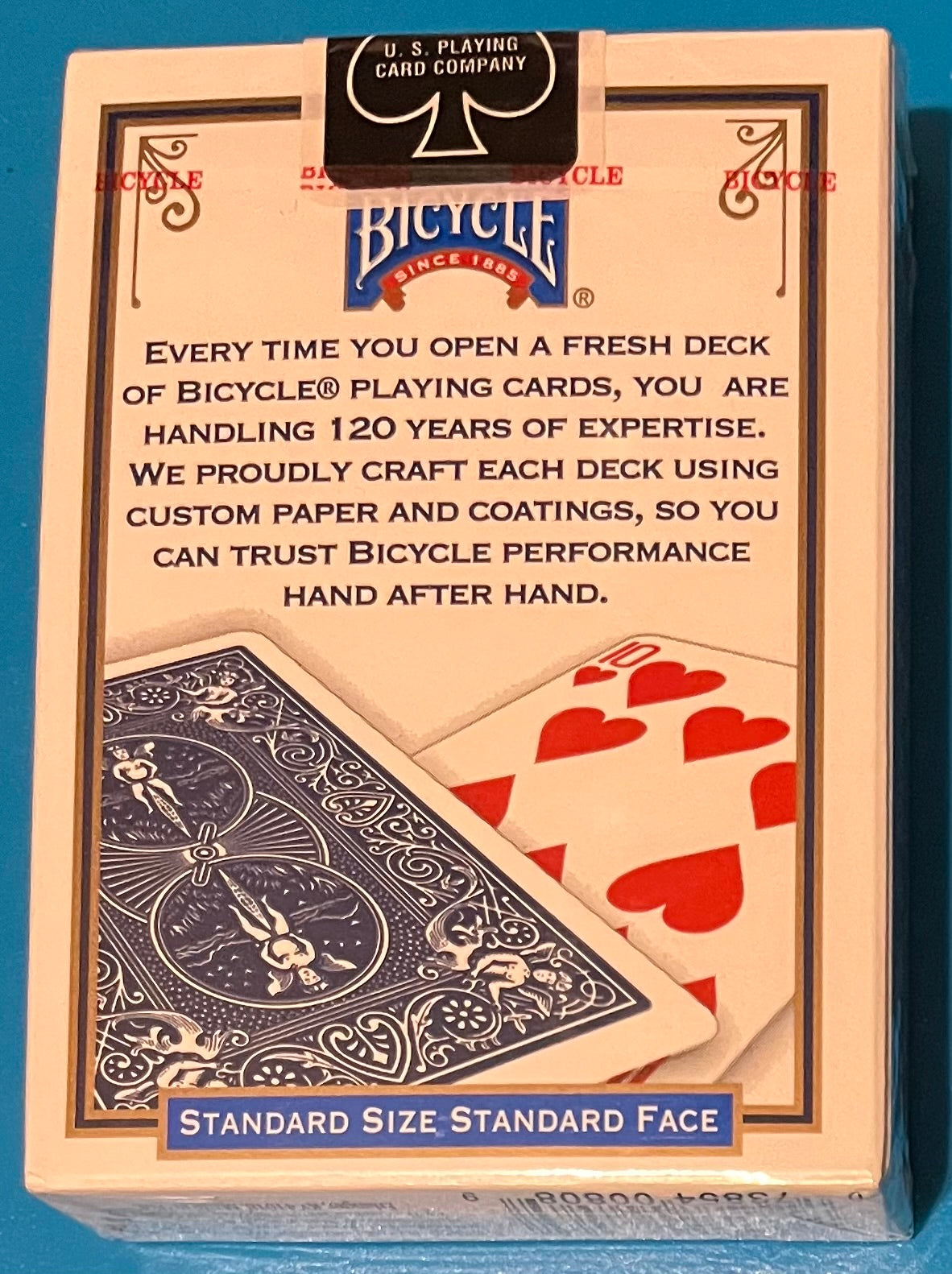 Blue Bicycle Playing Cards