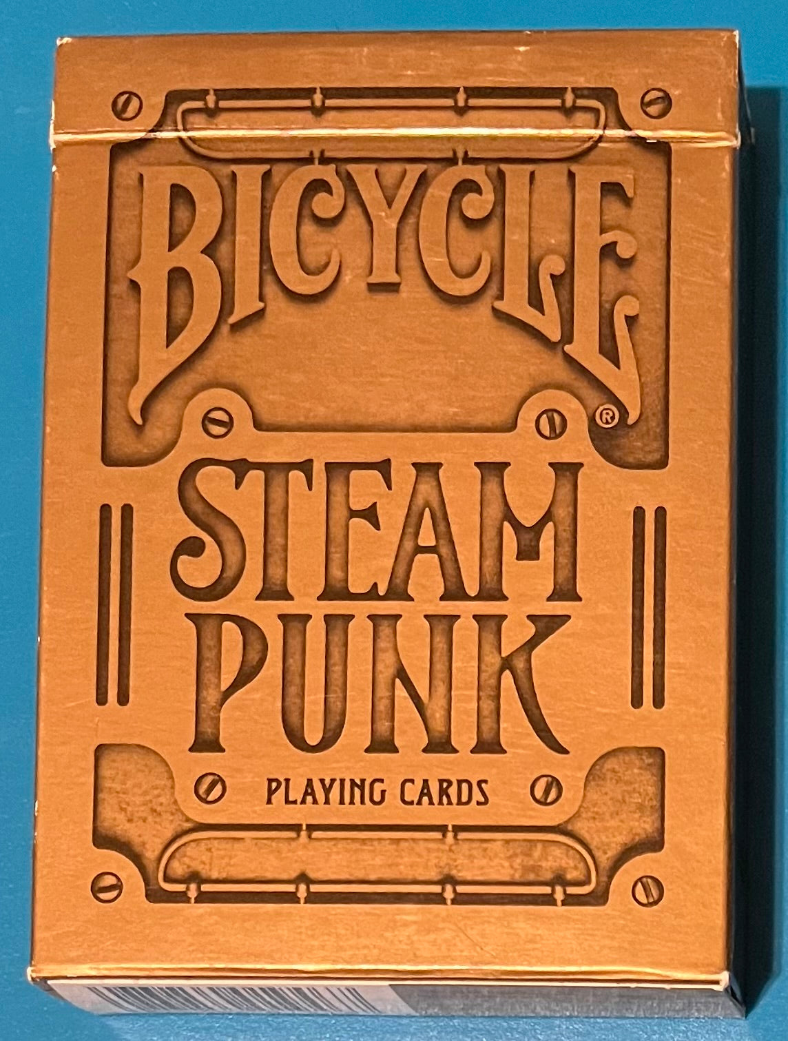 Steam Punk Gold Bicycle Playing Cards (Used)