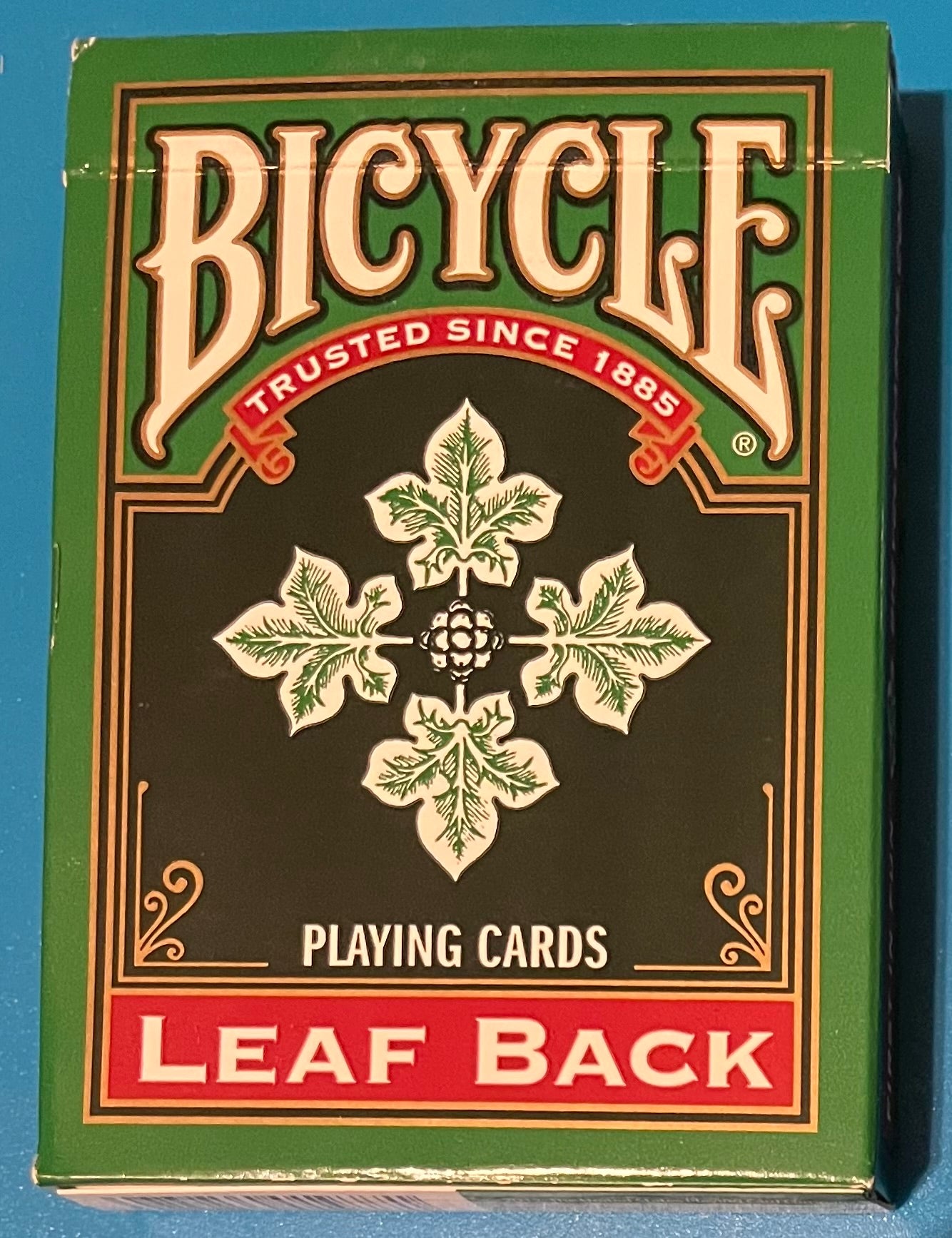 Bicycle Leaf Back Playing Cards (Used)