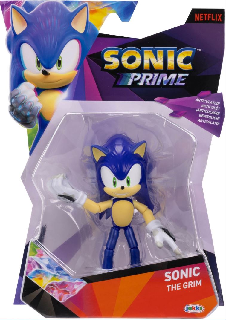 Jakks Netflix Sonic Prime Sonic The Grim 5” Inch Figure – Cam-Arts