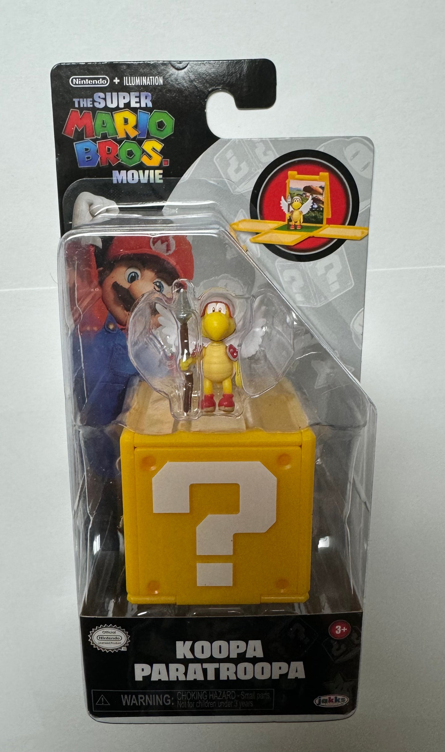 Jakks The Super Mario Bros. Movie Koopa Paratroopa Mini Figure