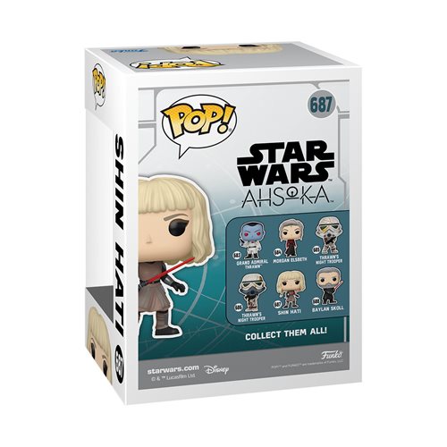 Pop! Star Wars: Ahsoka Shin Hati Vinyl Figure #687 (Pre-Order