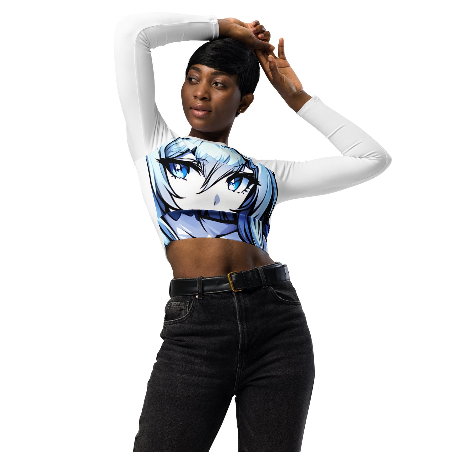 Kawieshan Warriors Queen Azula Ayala Long-sleeve Crop Top