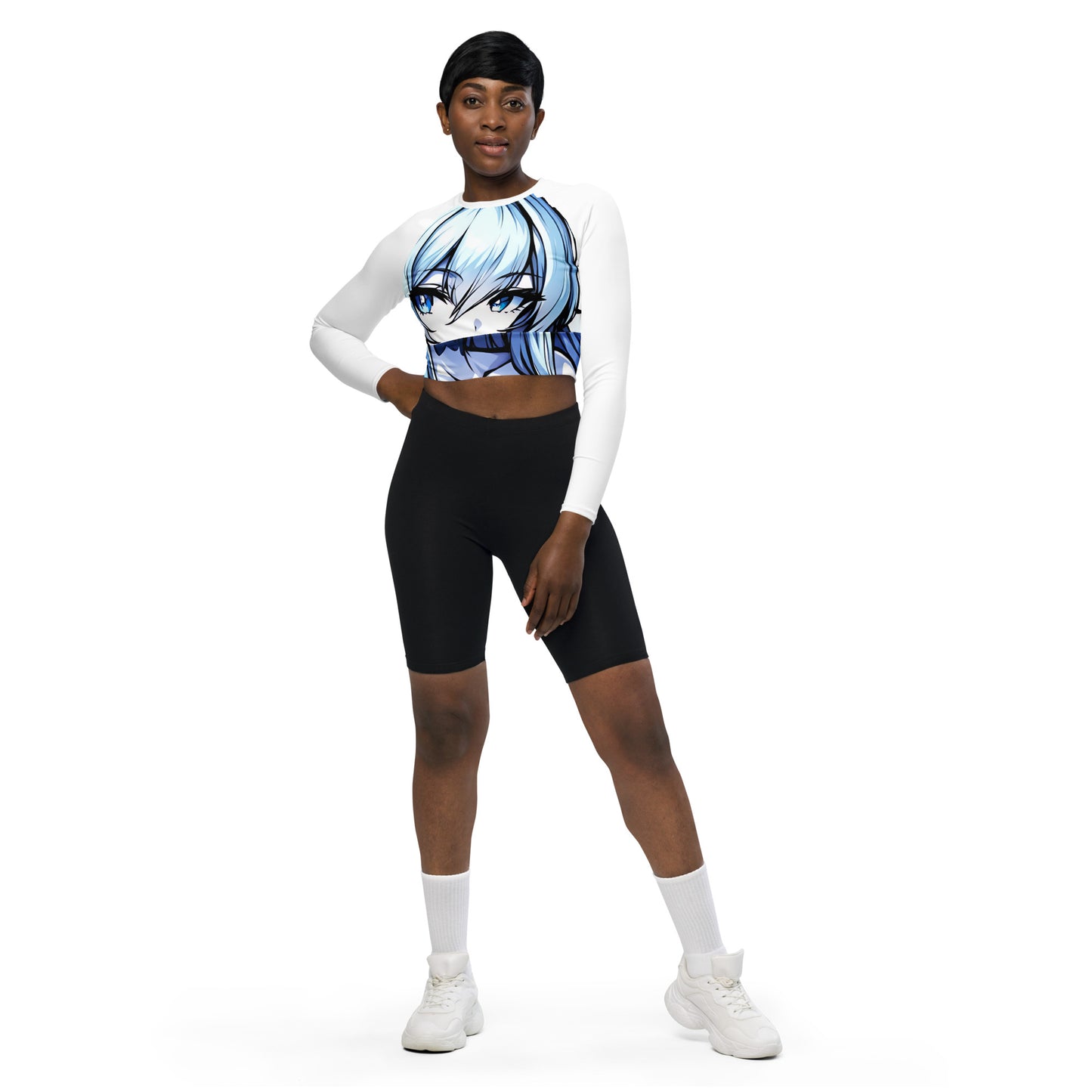 Kawieshan Warriors Queen Azula Ayala Long-sleeve Crop Top