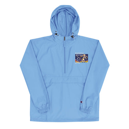 Dank Spades / Kawieshan Warriors Embroidered Champion Packable Oceanic Jacket