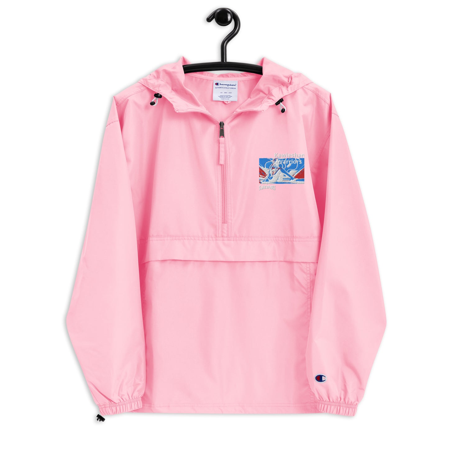 Dank Spades / Kawieshan Warriors Embroidered Champion Packable Kawieshan Angel Jacket