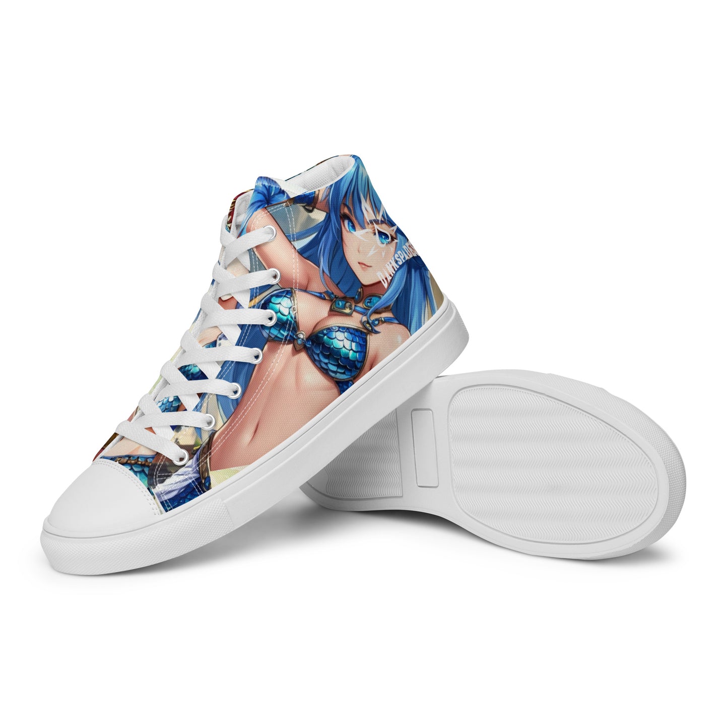 Dank Spades / Kawieshan Warriors Azula / Lina High Top Canvas Shoes