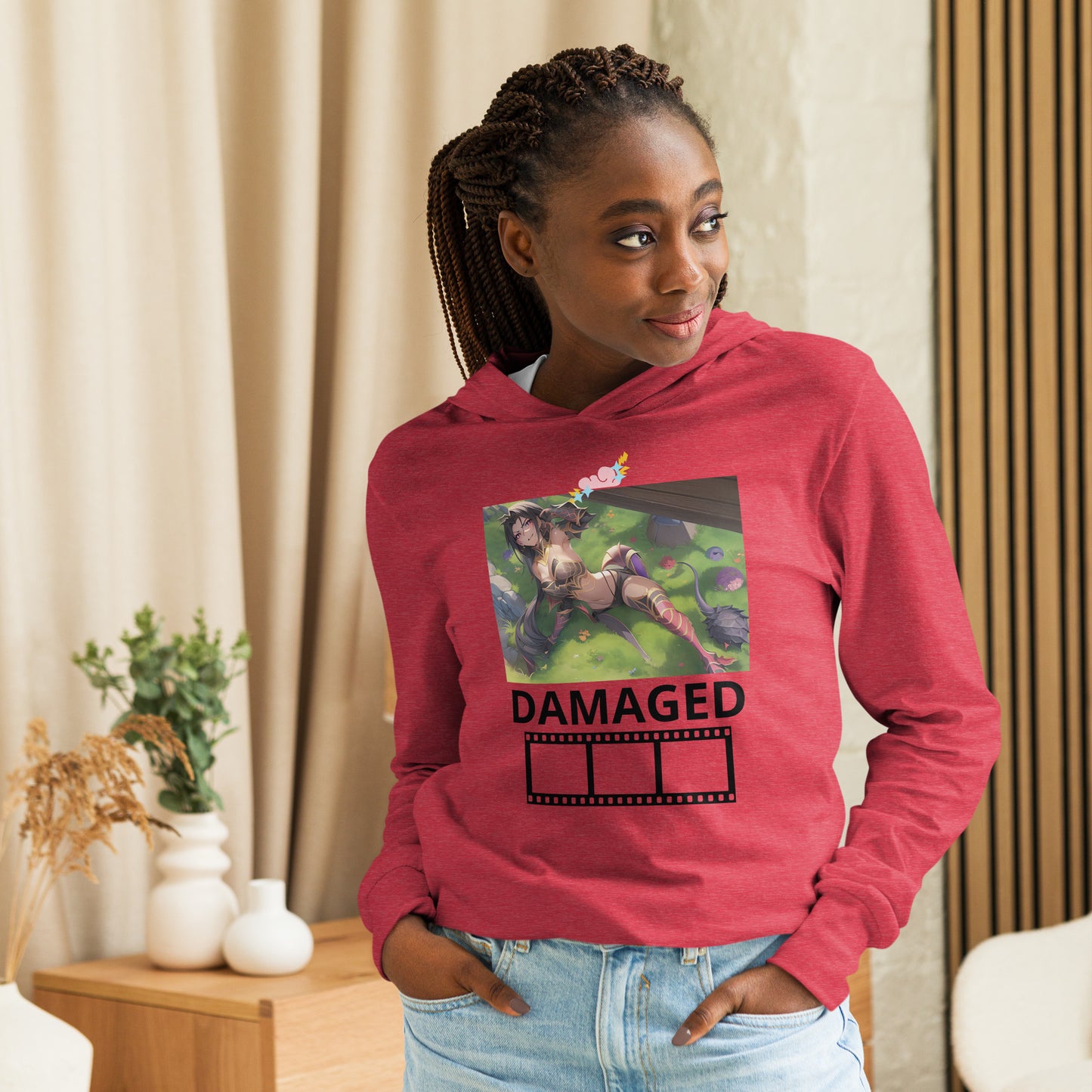 Kawieshan Warriors 'Damaged But Not Destroyed' Hooded Long-sleeve Tee