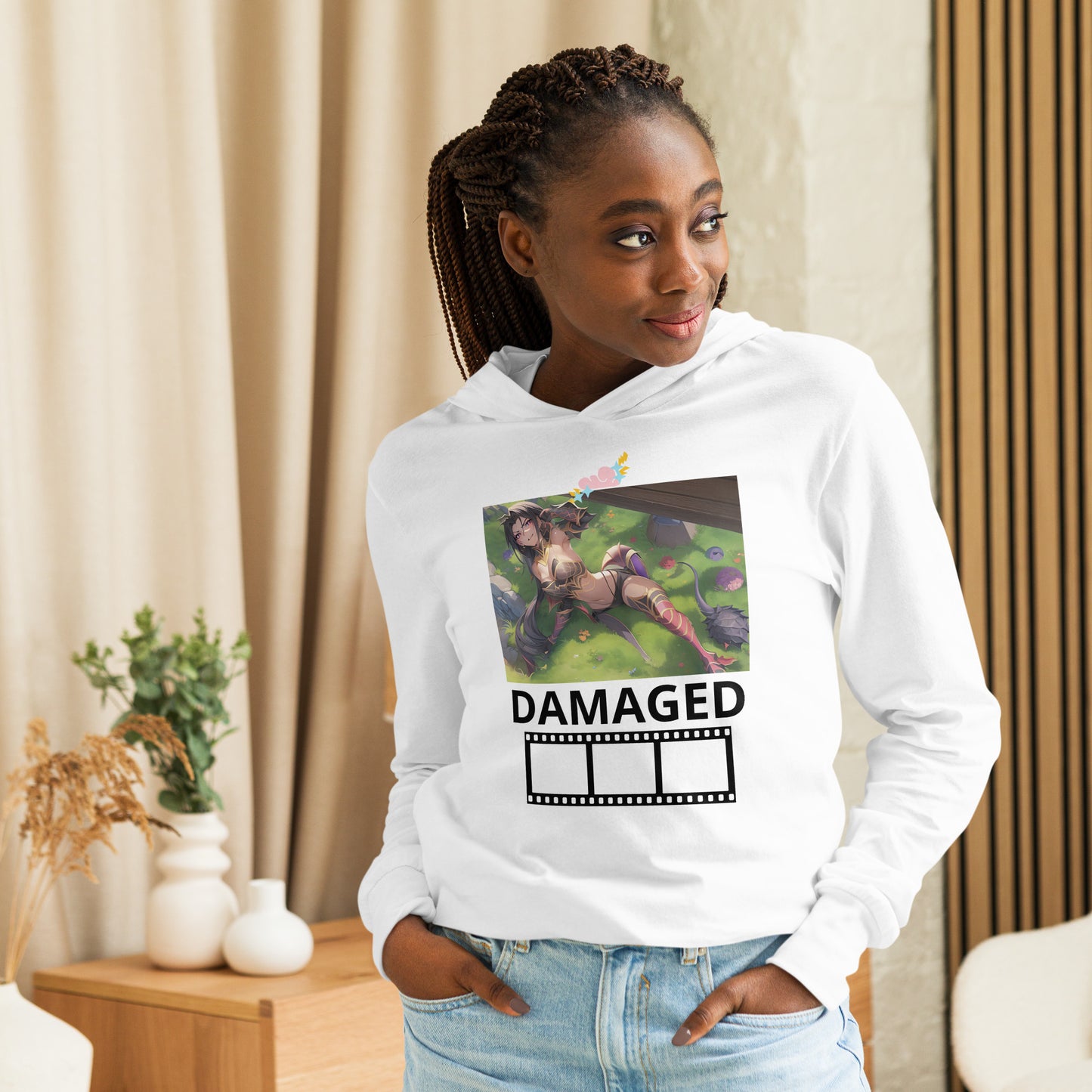 Kawieshan Warriors 'Damaged But Not Destroyed' Hooded Long-sleeve Tee