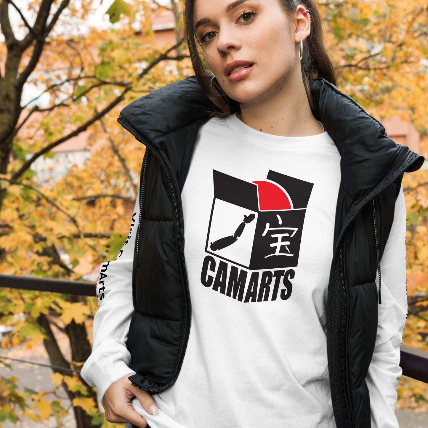 Visit Cam-Arts Long Sleeve Tee