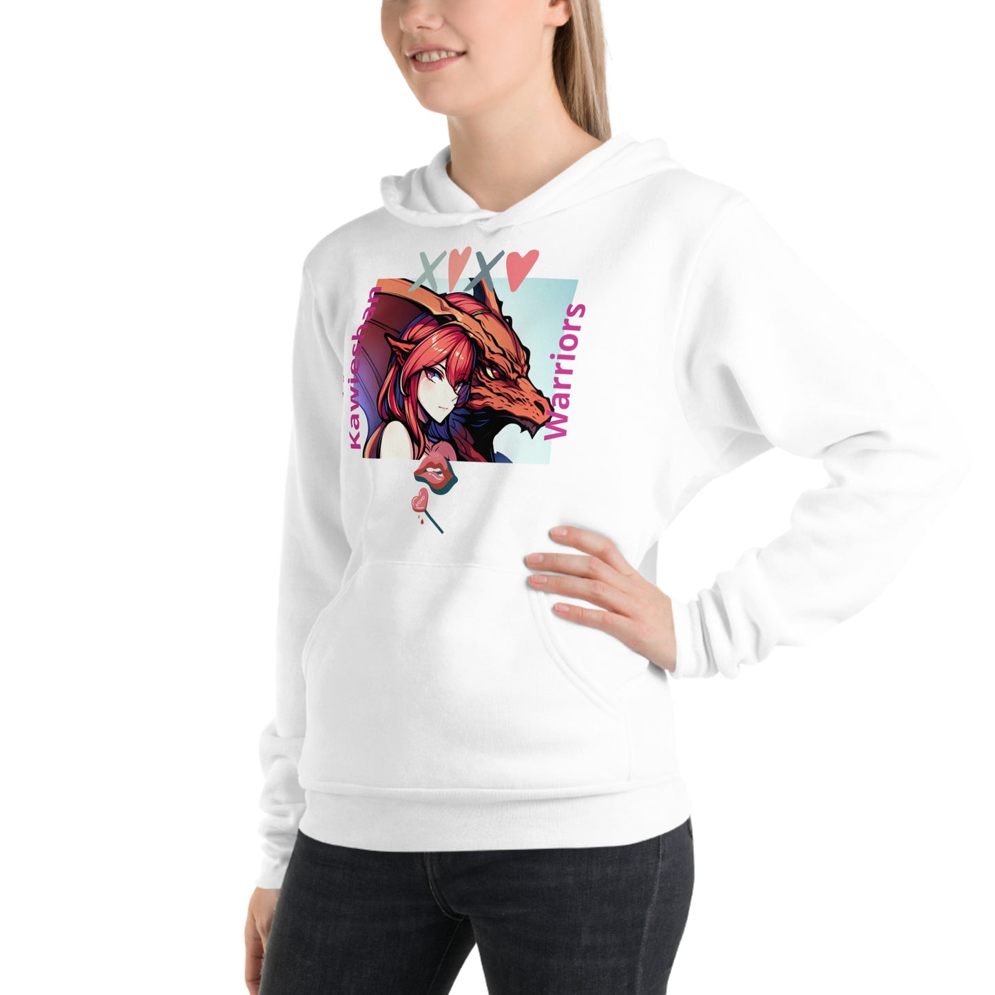 Kawieshan Warriors General Ava Ainsworth 'XOXO' Kisses Hoodie