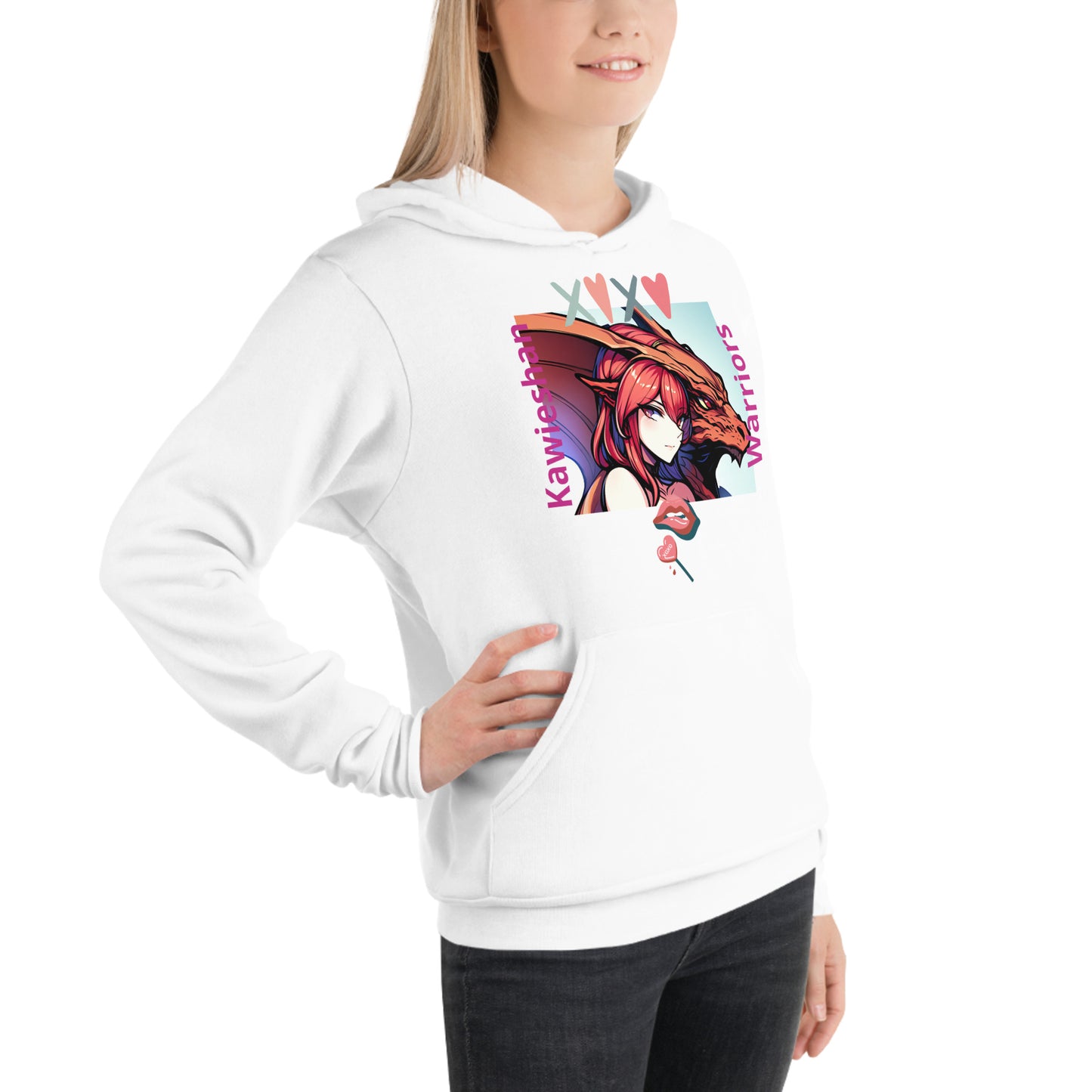 Kawieshan Warriors General Ava Ainsworth 'XOXO' Kisses Hoodie