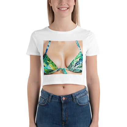 Dank Spades / Kawieshan Warriors Vinal Legion Women’s Crop Tee Bikini Print