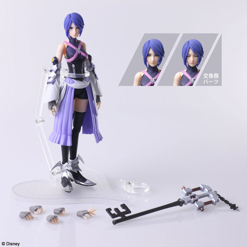 Bring Arts retailer Lot bundle Aqua + Riku Version 2 Kingdom Hearts 3 III Figure Set