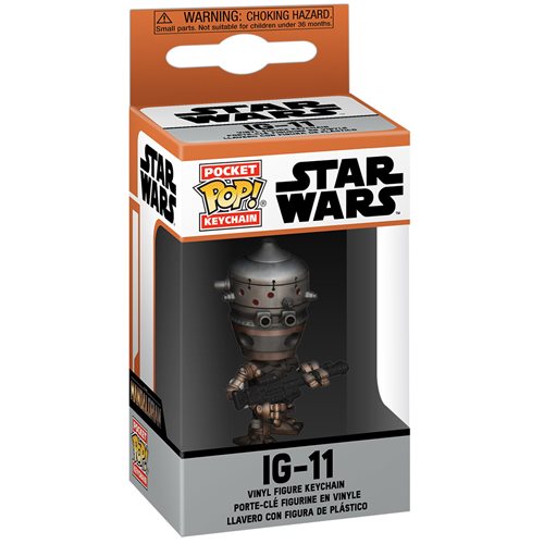 Pop! Star Wars The Mandalorian IG-11 Pocket Keychain (Pre-Order)