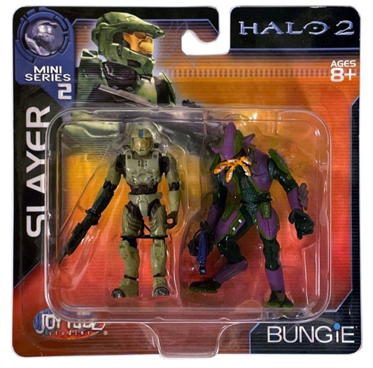 Joyride Studios Halo 2 Mini Series 2 Slayer 2-Pack Master Chief Action Figure Set