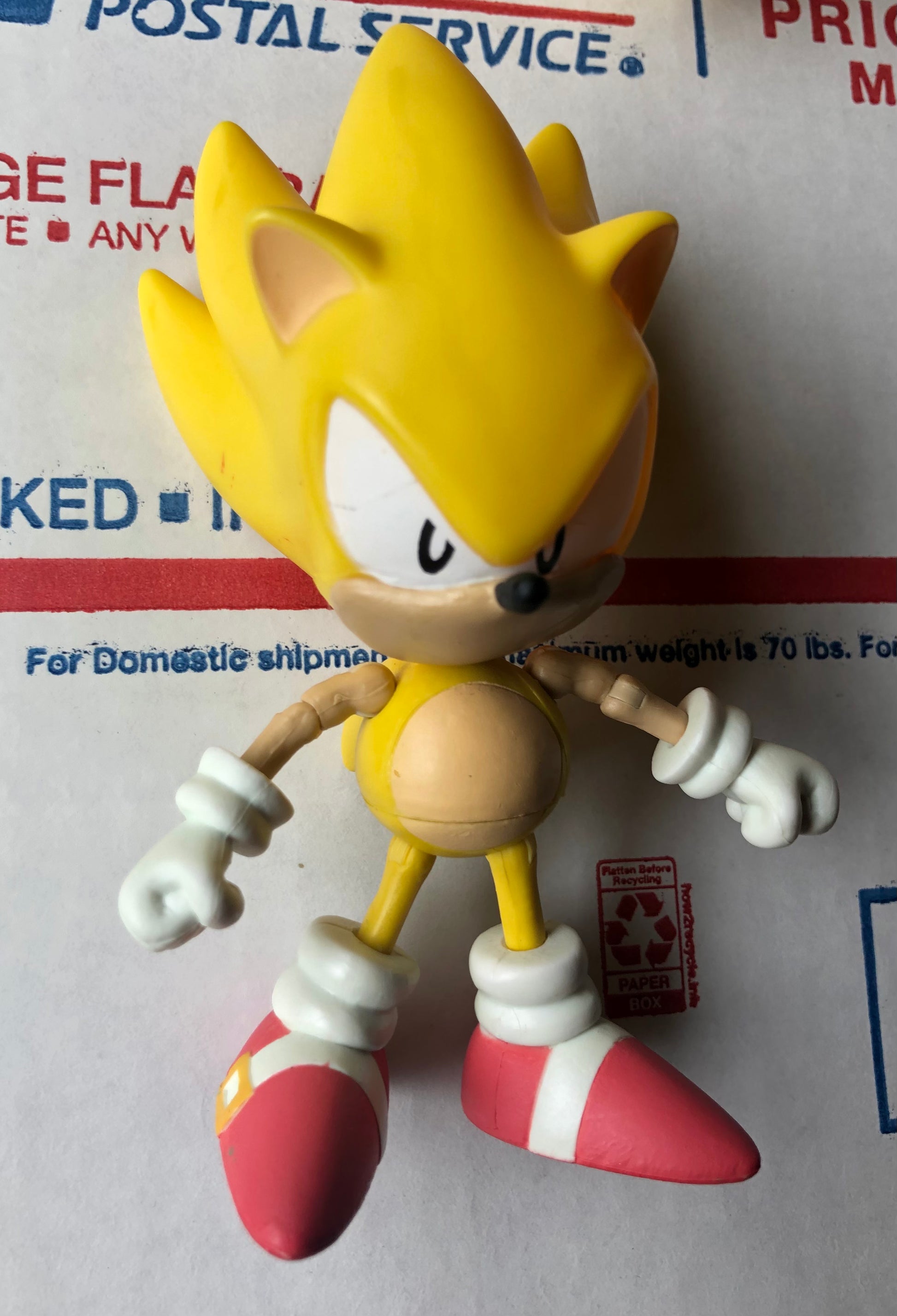 Sonic the Hedgehog Super Sonic action figure