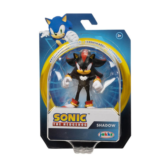 Jakks Sonic 2.5" Inch Shadow Articulated Figure Wave 10