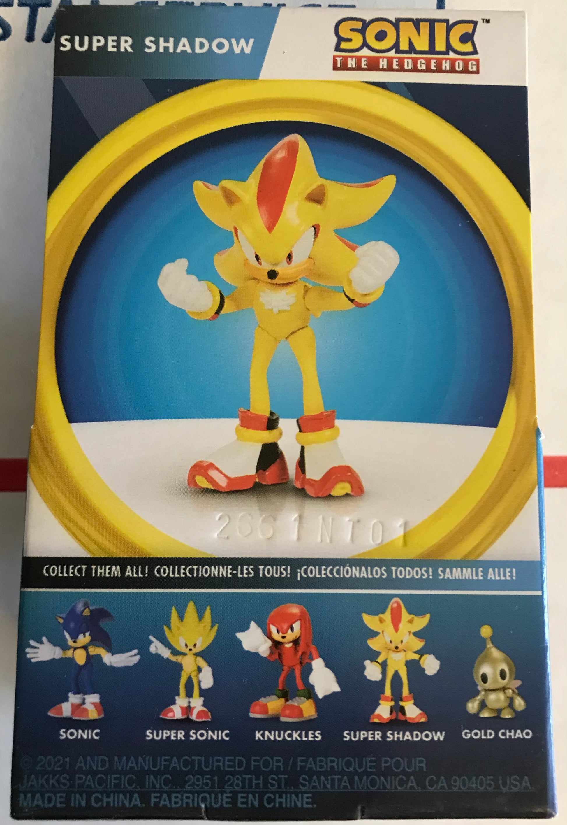 Sonic The Hedgehog GOLD CHAO 2.5 Jakks Pacific Action Figure Sega