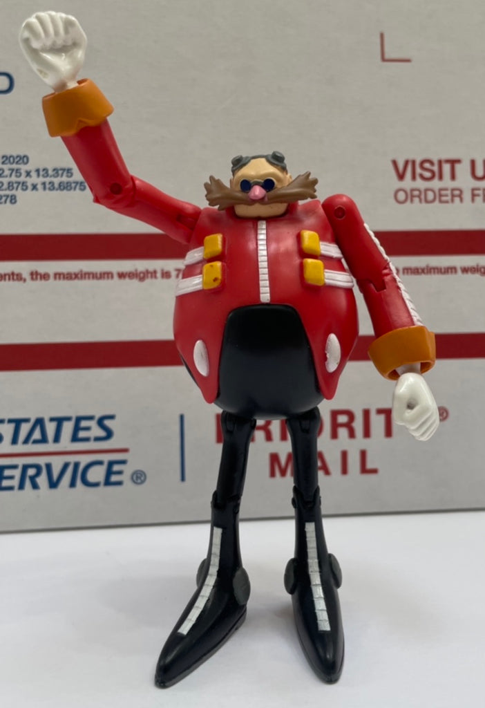 Jazwares 4” Inch Dr. Eggman Action Figure + 3D Printed Neo Metal